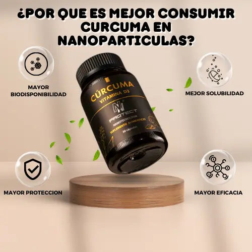 Curcuma con nanotecnologia