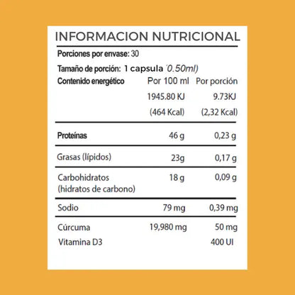 Curcuma con nanotecnologia